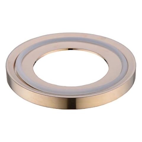 BESTILL Brass Mounting Ring for Bathroom Sinks Cover