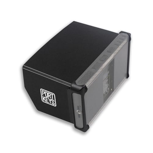 Image of Portkeys Camera Field Monitor Sunshade Visor for LH7P /LH7C /LH7H