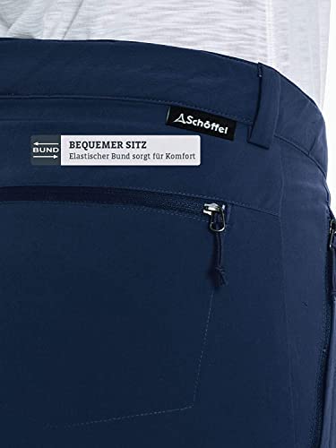 Schöffel Damen Pants Ascona, leichte und komfortable Wanderhose für Frauen, vielseitige Outdoor Hose mit optimaler Passform und praktischen Taschen, Dress Blues, 42