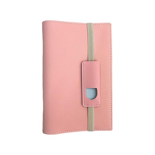 6メモ帳ポータブルポケットノートブックライティングノートパッドPUレザーカバー旅行ノートブックオフィススクール