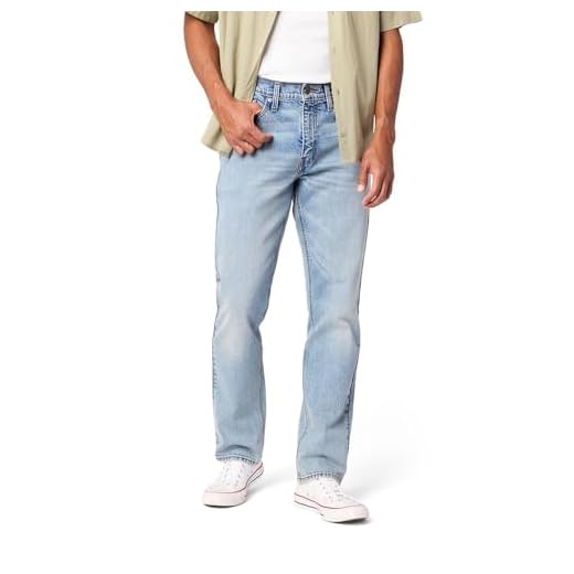 Signature by Levi Strauss & Co. Calça jeans masculina de modelagem atlética dourada, Isle, 29W / 32L