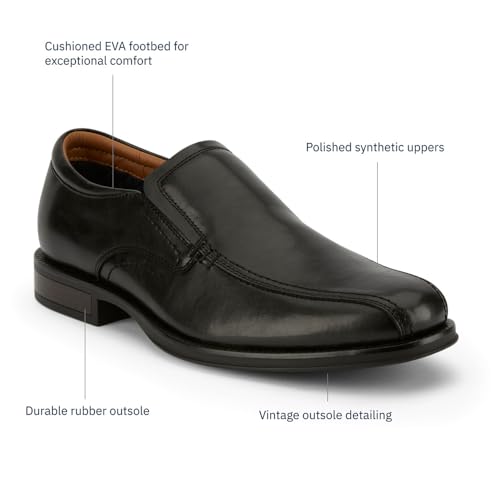 Image of DOCKERS Mens Greer Dress Casual Run-Off Loafers