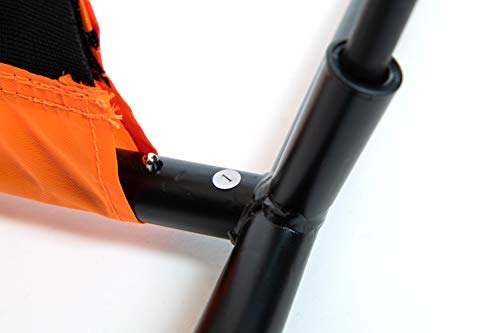 Champro Mvp Portable Lightweight Protective L-Screen, Baseball/Softball Pitcher's Net, 7' X 7' Orange #TOP3