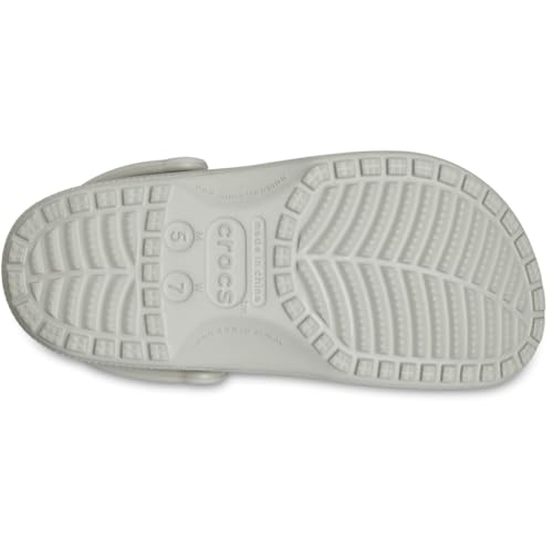 Image of Crocs Unisex Adult Classic Clog 10001-1LM Elephant M4W6
