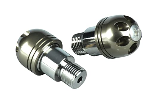 ポッシュ バイク用品 ハンドルバーエンド ビッグバーエンド M16ヤマハ車用 ヤマハM16タイプ MT-09 MT-07 など チタン 031079-11-10