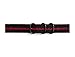 Produktbild Samsung GP-R600BREECAI Premium NATO Armband aus Nylon für Gear Sport Schwarz/Rot