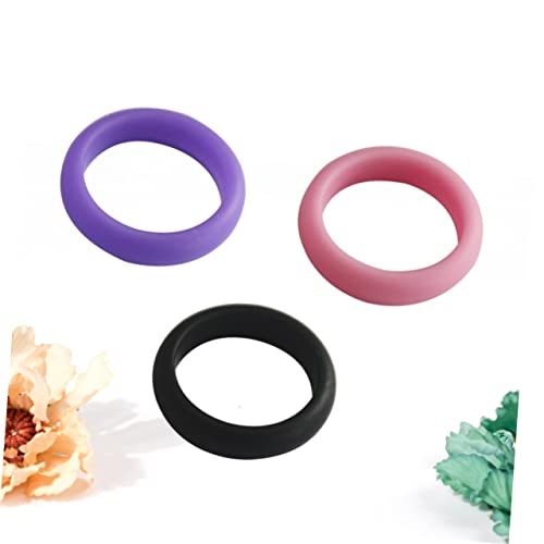 3 anillos de silicona flexibles para gimnasio miniatura 2