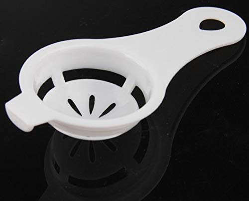 Egg White and Yolk Plastic Separator - White