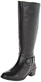 Rose Petals Women's Chelsea Regular Calf Riding Boot, Black, 7.5 N US