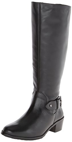Rose Petals Women's Chelsea Regular Calf Riding Boot, Black, 7.5 N US