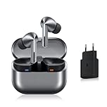 Samsung Galaxy Buds3 Pro, Écouteurs sans Fil, Réduction Active de Bruit, Bluetooth, Argent, Audio 360, Galaxy AI, Chargeur Secteur Inclus, (Version FR) [Exclusivité Amazon]