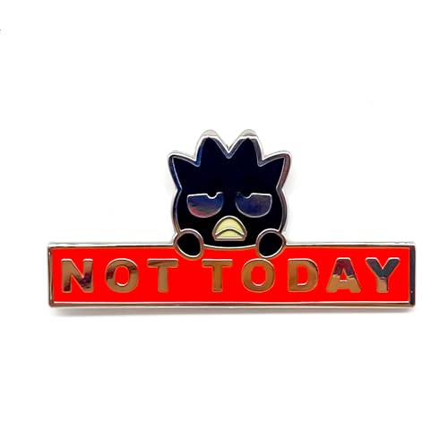Image of Cute Cartoon Black Penguin Pin - Fun Series | Premium Enamel Pin - Statement Lapel Pin - Plated Badge for Clothing, Bags, Hats, Jackets, and Lanyards