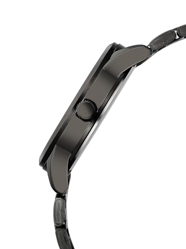 Image of Fastrack Vyb Drift with Quartz Analog Grey Dial Grey Stainless Steel Strap Watch for Men - FV30041QM02W