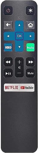 Basic Replacement Remote for Westinghouse WA43UFA1001, WA50UFA1001, WA55UFA1001, WA65UFA1001, WA43UFT1001, WA50UFT1001, WA55UFT1001, WA65UFT1001. without Voice Recognition.