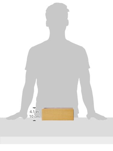 Image of BonKaso 3 Ply Corrugated Boxes for Packaging | 10 inchx7 inchx3.5 inch (Pack of 100) | Brown Cardboard Packing Box for Shipping, Moving & Storage | Cartons for Courier & Goods Transportation