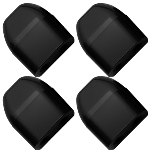 Alerta de Silbatos de Ciervo, Silbatos De Ciervo para Coche, Alerta de Silbatos de Cierv, para Vehiculos Alarma ​de Animales Impulsión Ultrasónica Evita Colisiones de Ciervos, 4 Piezas, negro