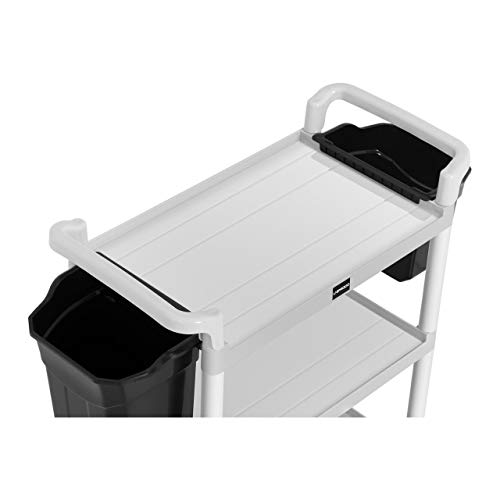 Uniprodo-Carro-De-Servicio-para-Hotel-Carrito-UNICLEAN-150-Estructura-de-Aluminio-3-baldas-2-contenedores-Capacidad-de-Carga-de-150-kg