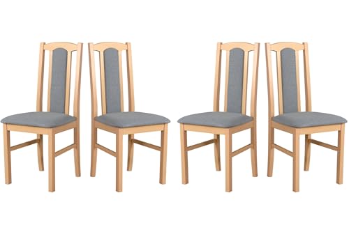 LeafDesign Esszimmerstühle Holz - Esszimmerstuhl 120 kg - Stuhl...