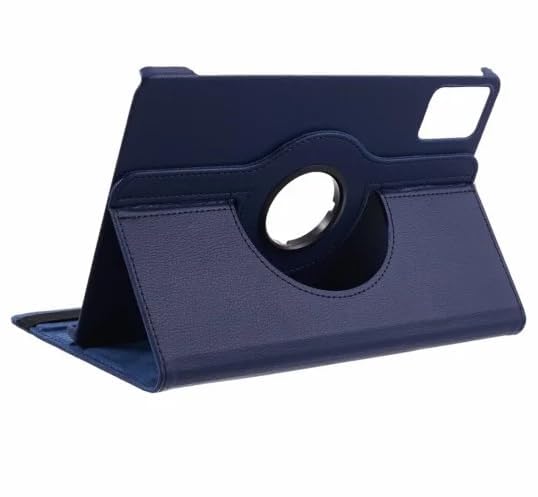 Image of M Cart for Lenovo Tab M11 (11 inch) Rotate Cover | Leather Finish | 360 Degree Rotate Back Cover | Shockproof Back Cover Case for Lenovo Tab M11- (Midnight Blue)