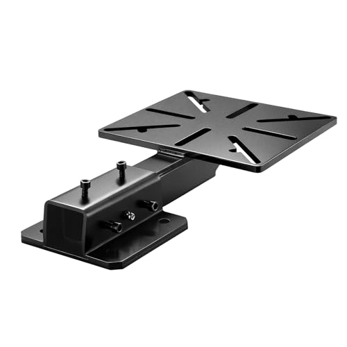 Mount Vise and Grinder Heavy Duty Carbon Steel Bench Mount for Vise Bench Grinder & Metalworking Tools Fits Table Wall & Trailer Hitch for Portable WorkshopTable Mount