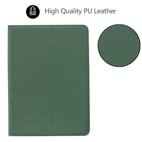 Image of M Cart 360 Degree Rotating PU Leather Flip Case Cover for Apple iPad 2 /iPad 3 /iPad 4 (Model : A1460, A1459, A1458, A1416, A1430, A1403, A1397, A1396, A1395) (Green)