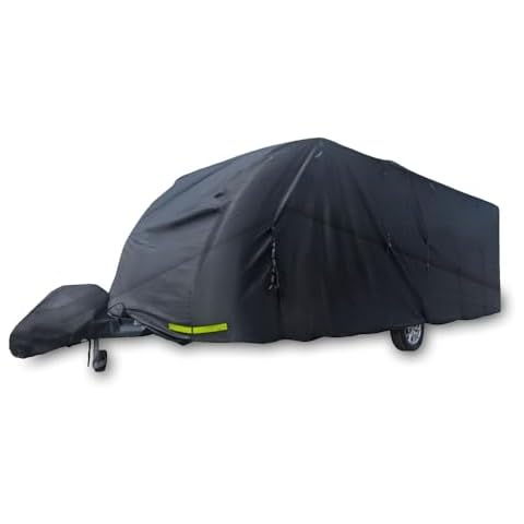 OLPRO Premium Waterproof Caravan Cover with Hitch Cover