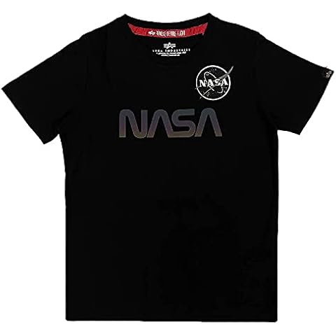 Alpha Industries NASA Rainbow Reflective T-Shirt for Kids Cover