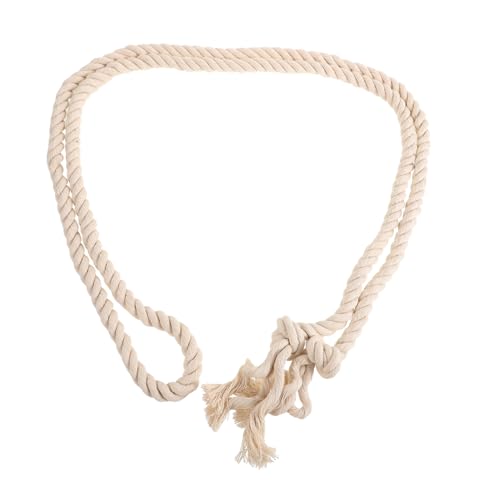 FOYTOKI Cinturón De Cuerda Artesanal Único Para Mujer De Estilo Vintage Con Longitud Ajustable Y Cuerda Suave