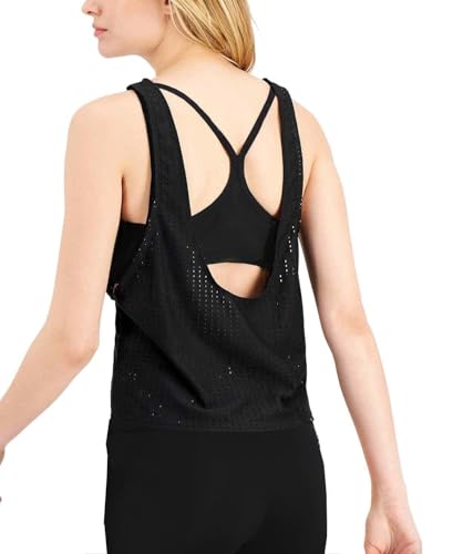 Nike Womens Sport Mesh Convertible Layered Tankini 2 Piece Set Swim Swimwear Bathing Suit2