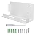 PUSOKEI Support Mural pour Console de Jeu pour Playstation 5 Support Mural en Métal avec Tournevis et Jeu de Vis D'extension pour PS5 Playstation5 Console de Jeu (Blanc)