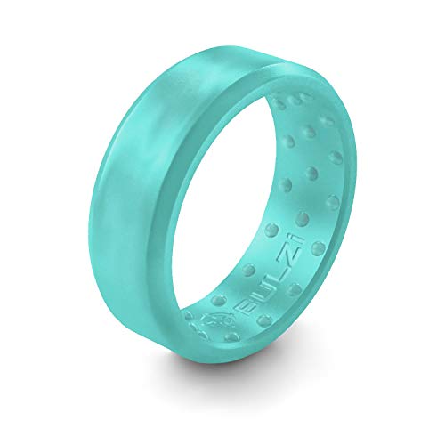 Alliance silicone confortable de 67mm couleur teal pour hommes et femmes