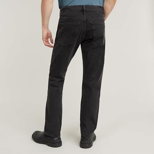 G-STAR Herren Mosa Straight Jeans, Schwarz (Worn in Black Obsidian D23692-B479-G756), 26W / 30L – Ansicht 2