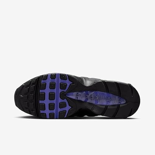 Nike Nike Air Max 95 OG Men's Shoes (IB7936-001, Black/Persian Violet/Wolf Grey/Black) Size 9.5