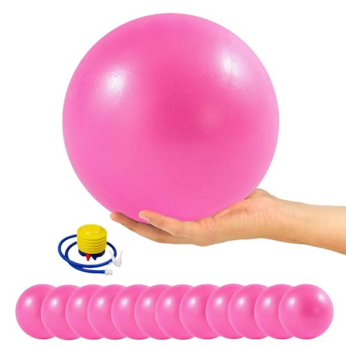 Image of 9 Inch Exercise Pilates Ball Mini Exercise Barre Ball for Yoga,Stability Exercise Training Gym Anti Burst and Slip Resistant Balls Physical Therapy Improves Balance, Core Strength
