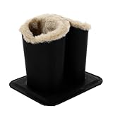 Étui à lunettes avec support adapté : grâce à sa structure et à sa taille optimisées, vos lunettes s'insèrent et se retirent très facilement. étui à lunettes doublé de peluche