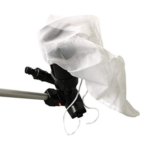 Yardwe 1 conjunto de limpador de piscina portátil, aspirador de pó de piscina, reutilizável, ferrame