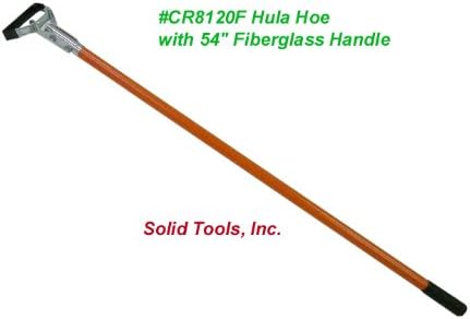 Hula Hoe (Scuffle Hoe) W/Long American Made Fiberglass Handle! Assembled in U.S.A.!