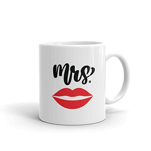 AMIHART Mrs. (Misses) Ceramic Mug White 325 ml