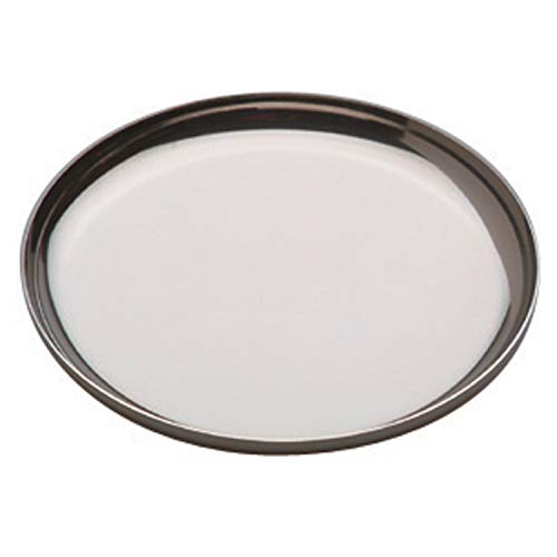 PIAZZA Confezione da 4 Sottobicchieri, Ideali per il Bar - in Acciaio Inox - Diametro 10 cm