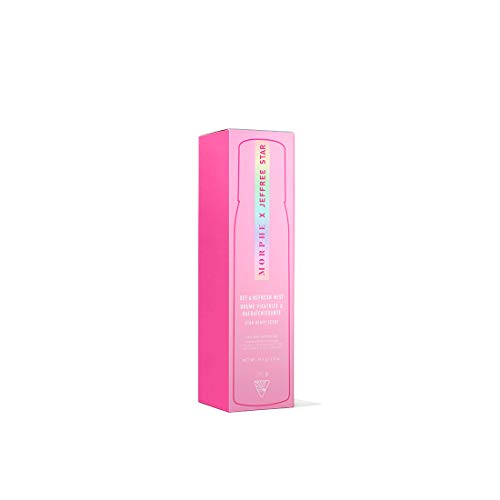 Morphe x Jeffree Star Set & Refresh Mist - Makeup Setting Spray for Dry to Normal Skin Types - Super Light and Hydrating Formula Infused with Glycerin and Vitamin E - Star-berry Scent