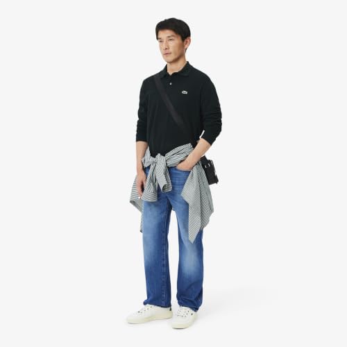 Image of Lacoste Classic Fit Long Sleeved L.12.12 Polo Shirt