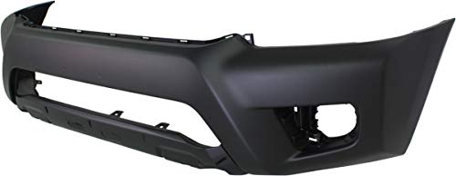 Garage-Pro Bumper Cover Compatible with Toyota Tacoma 2012-2015 For Models Without Wheel Opening Flares Textured Front TO1000384