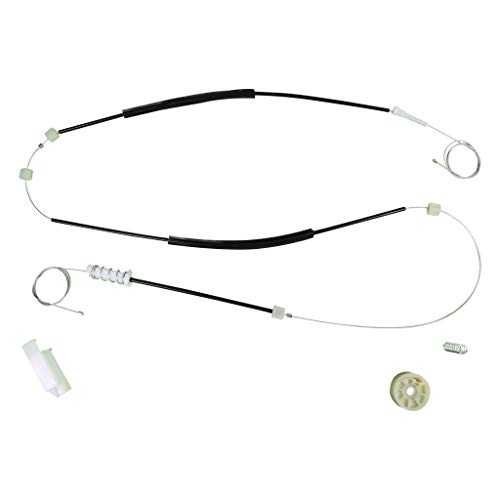 ESC EWR993 Window Regulator Repair Kit Front Left Door for Audi TT MK2 Typ 8J, 2006-2014