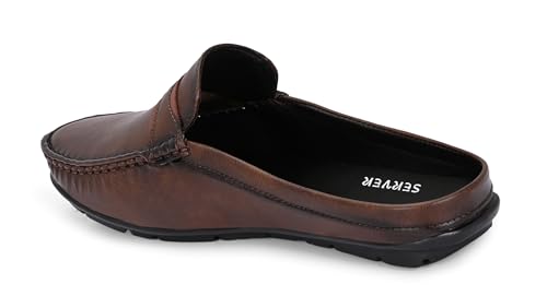 Image of Server Loafers for Men Casual Shoes | Slip-on Closure | Stylish Slip on Cut Shoe | Perfect Business Casual |Back Open Shoe | Men's Loafer Shoe