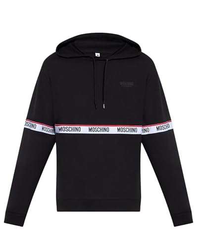 Sweat pour homme MOSCHINO Underbear A17834409 en coton doux contre le froid