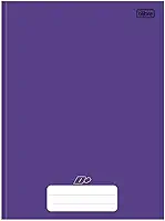 Tilibra - Caderno Brochura Capa Dura Universitário D+ Roxo 48 Folhas, 200mm x 275mm - 1 unidade