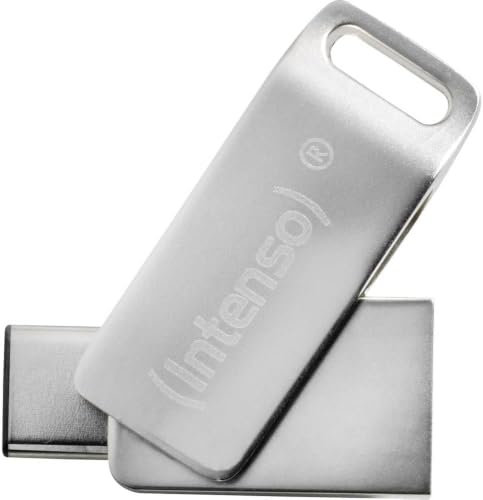 Intenso cMobile Line 32 GB - Chiavetta USB 3.2 Gen 1x1 USB-C & USB-A, argento