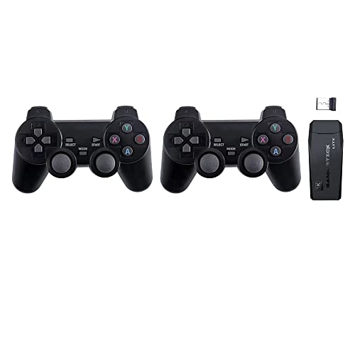 M8 Trådlös Spelkonsol 2.4G HD med 64G Retro Spel och Handkontroll