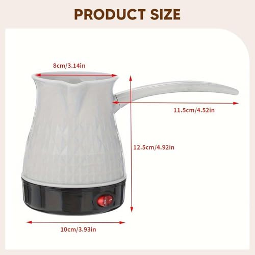 Cafetera eléctrica turca rápida 600W 500ml miniatura 4