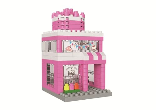 Image of SUPER TOY 228 Pcs Mini Cake Bakery Building Block 3D Stack Brick Shop Educational Toy for Kids 5-15 Years, Boys & Girls Birthday Gifts